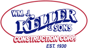 Logo of Wm. J. Keller & Sons Construction Corp. – Utility contractor using The Construction Link, Inc. software
