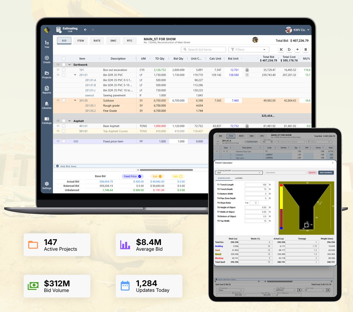 Heavy Civil Estimating Software
