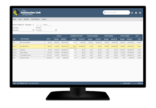 Billing Link Computer