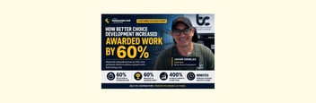 Javier Ornelas of Better Choice Development shares how Estimating Link helped increase awarded work by 60%.