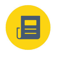 Icon displaying rate tables for crew, material, and equipment