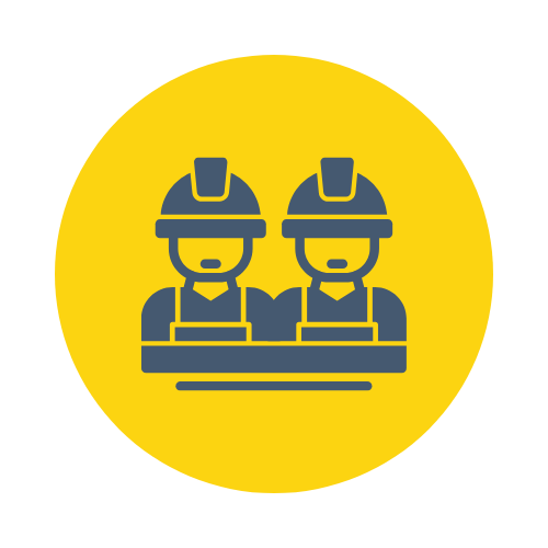 Icon for crew builder tool used in utility job estimating and workforce planning