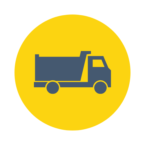 Icon showing haul cost estimator for accurate earthwork and excavation bid planning