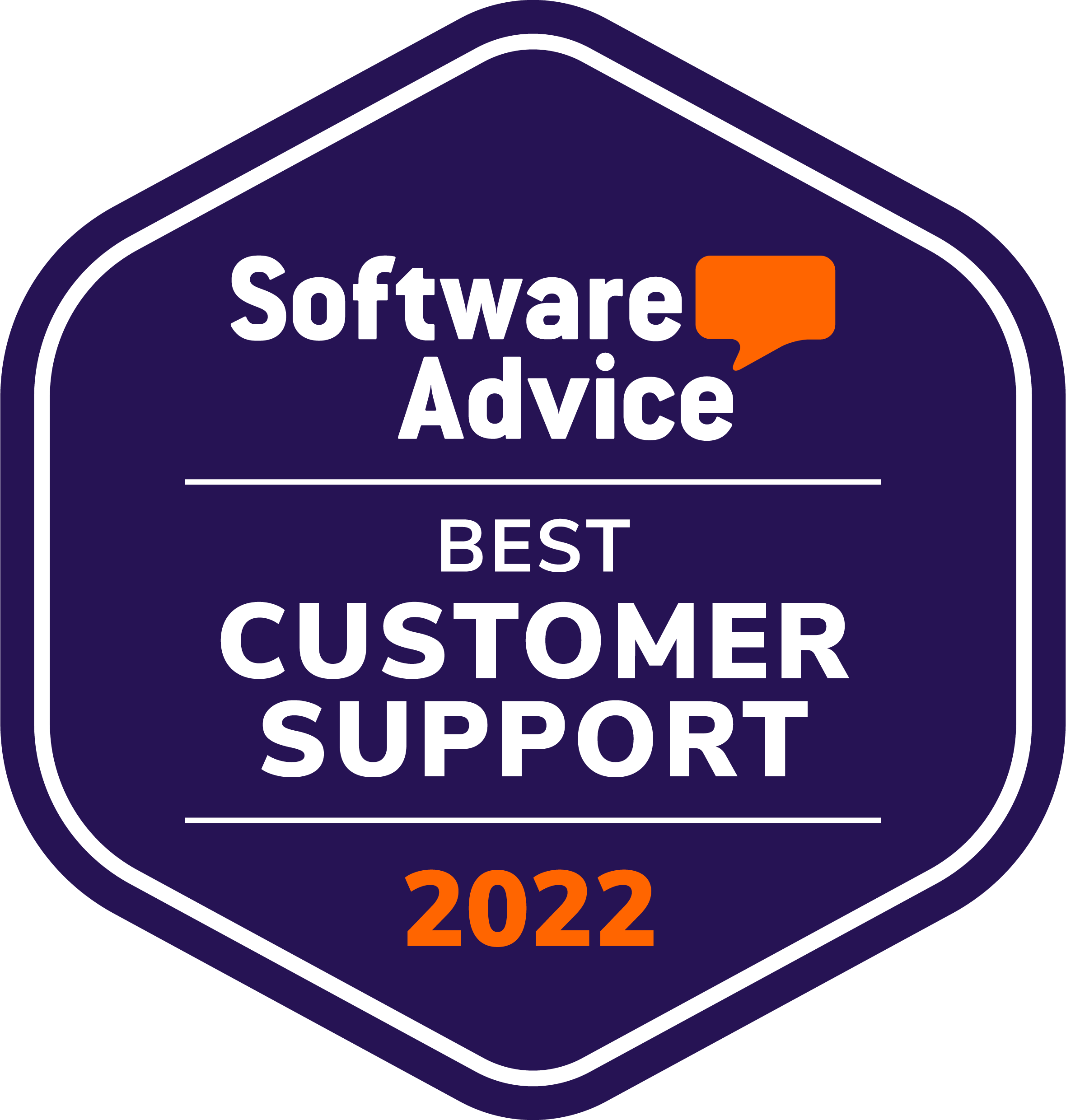 Software Advice Best Customer Support 2022-1