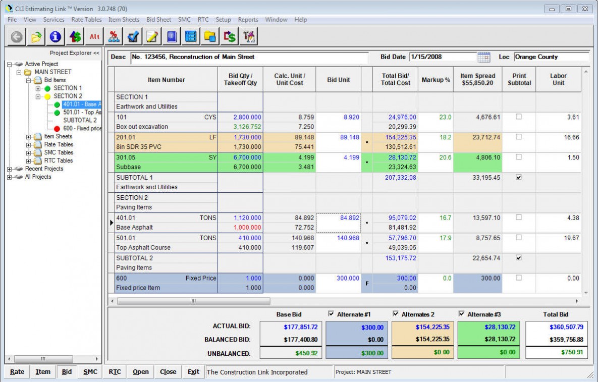Adjusted Bid Unit Creating Windfall