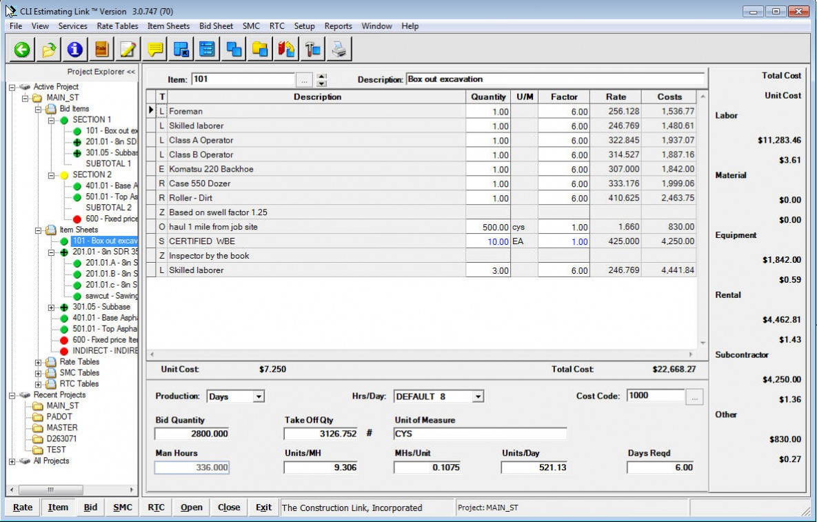 Item Sheet