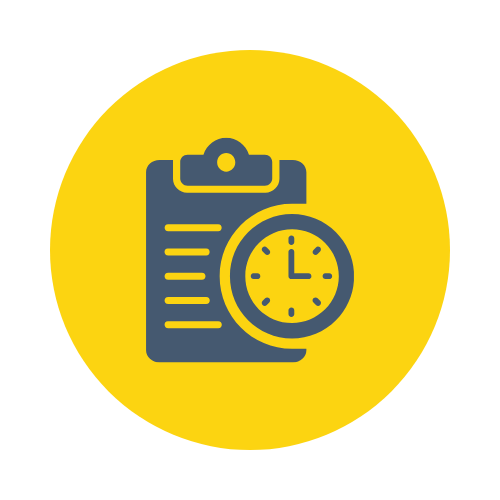 Icon showing software capability to submit Department of Transportation (DOT) utility bids
